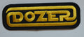 DOZER - Logo - 12,3 x 4,2 cm - Patch