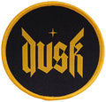 DUSK - Round Logo - 9,8 cm - Patch