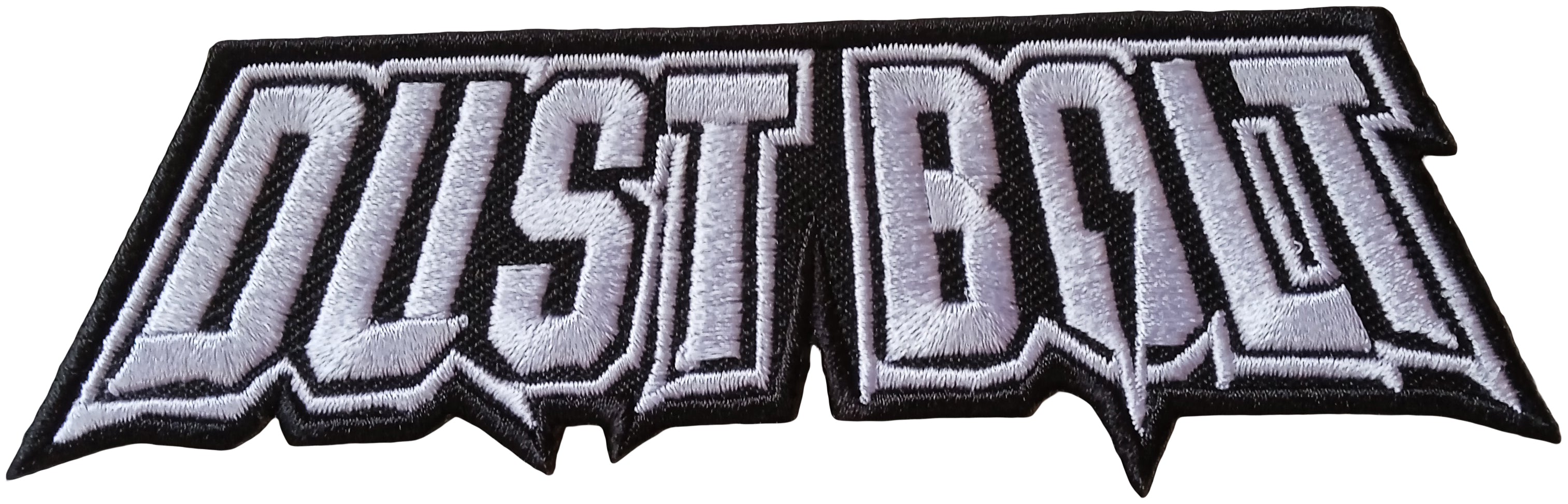 DUST BOLT - Logo Cut Out - 3,8 x 13,8 cm - Patch