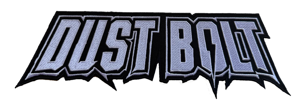 DUST BOLT - Logo cut out - 9,6 x 30,2 cm - Patch