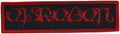 EISREGEN - Logo - 12,4 cm x 3,6 cm - Patch
