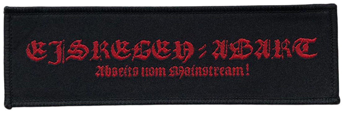 EISREGEN - Abart Abseits vom Mainstream Stripe - 4,5 x 14,9 cm - Patch