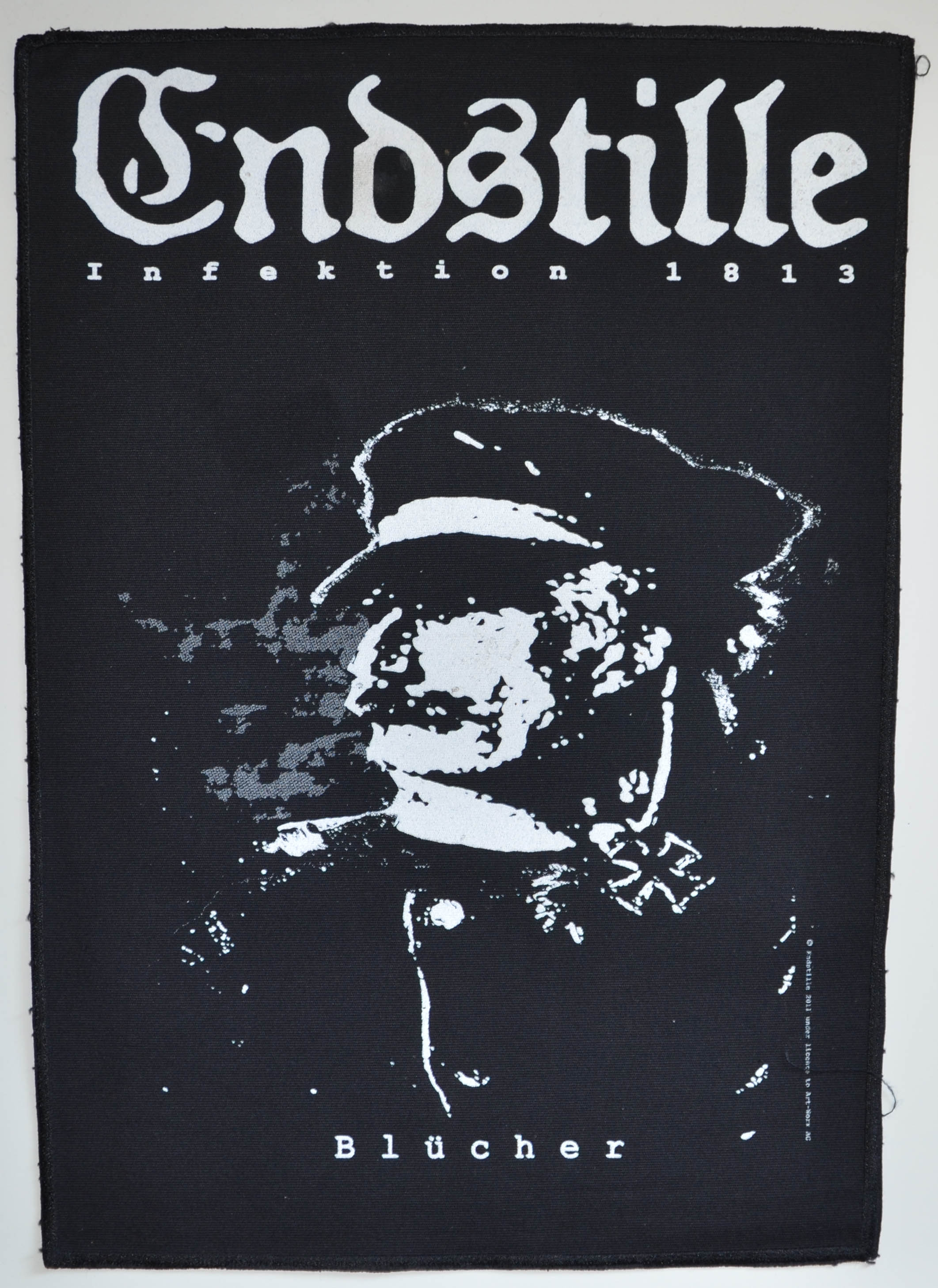 ENDSTILLE - Infektion 1813 Cover - 28 x 38,4 cm - Backpatch