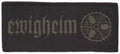 EWIGHEIM - Graues Kaeferrad - 10 cm x 4,4 cm - Patch