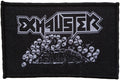 EXHAUSTER - Skull Logo - 6,2 cm x 9,4 cm - Patch