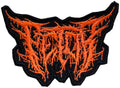 FETOR - Neon Orange Logo - 6,5 x 9,6 cm - Patch