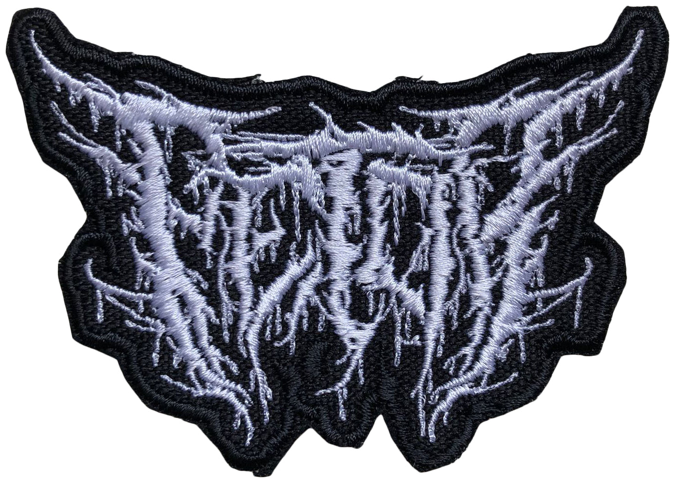FETOR - White Logo - 6,5 x 9,6 cm - Patch