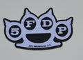 FIVE FINGER DEATH PUNCH - Knuckles Cut-Out - 10,4 x 5,2 cm - Patch