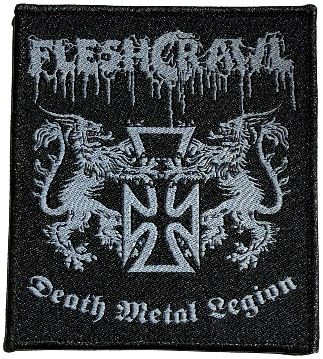 FLESHCRAWL - Death Metal Legion - 9,7 x 8,6 cm - Patch