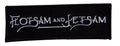 FLOTSAM AND JETSAM - Logo - 5,2 x 15 cm - Patch