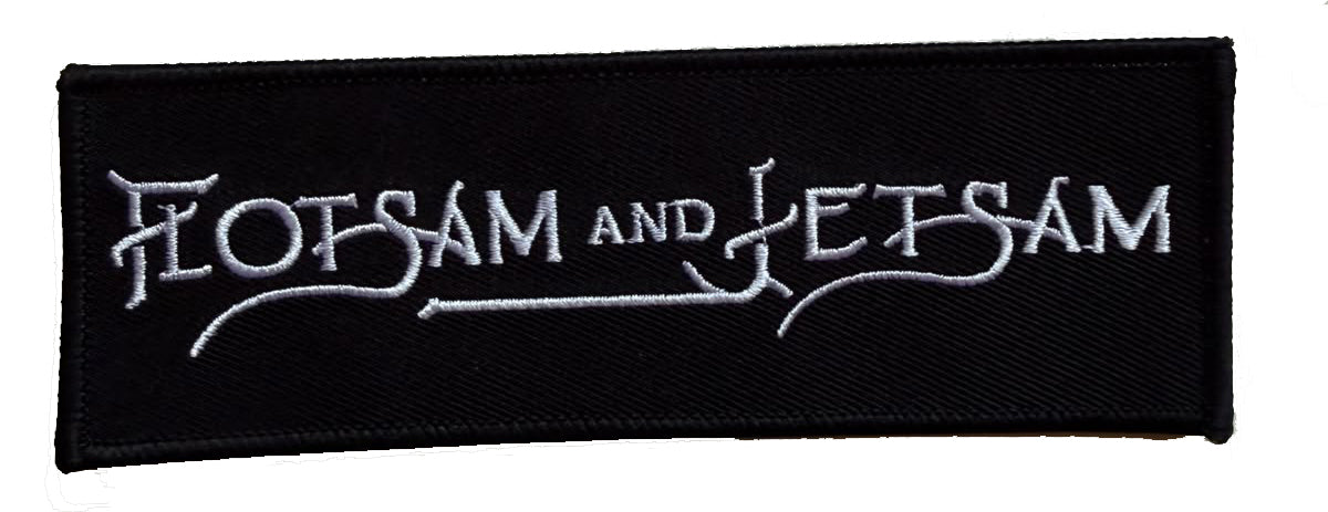 FLOTSAM AND JETSAM - Logo - 5,2 x 15 cm - Patch