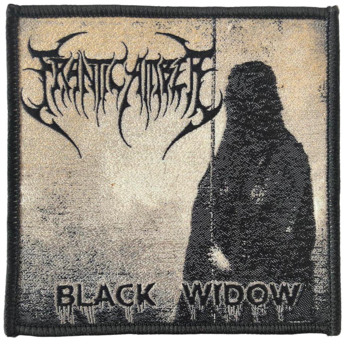 FRANTIC AMBER - Black Widow - 9,8 x 9,8 cm - Patch
