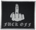 FUCK OFF - 8,6 x 10,2 cm - Patch