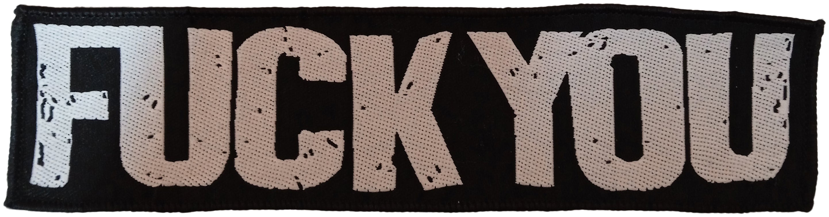 FUCK YOU - 19,8 x 5,1 cm - Patch