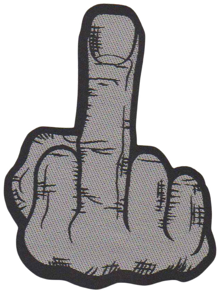 FUCKFINGER - 8,4 x 10,5 cm - Patch