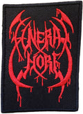 FUNERAL WHORE - Logo - 6,5 x 9 cm - Patch