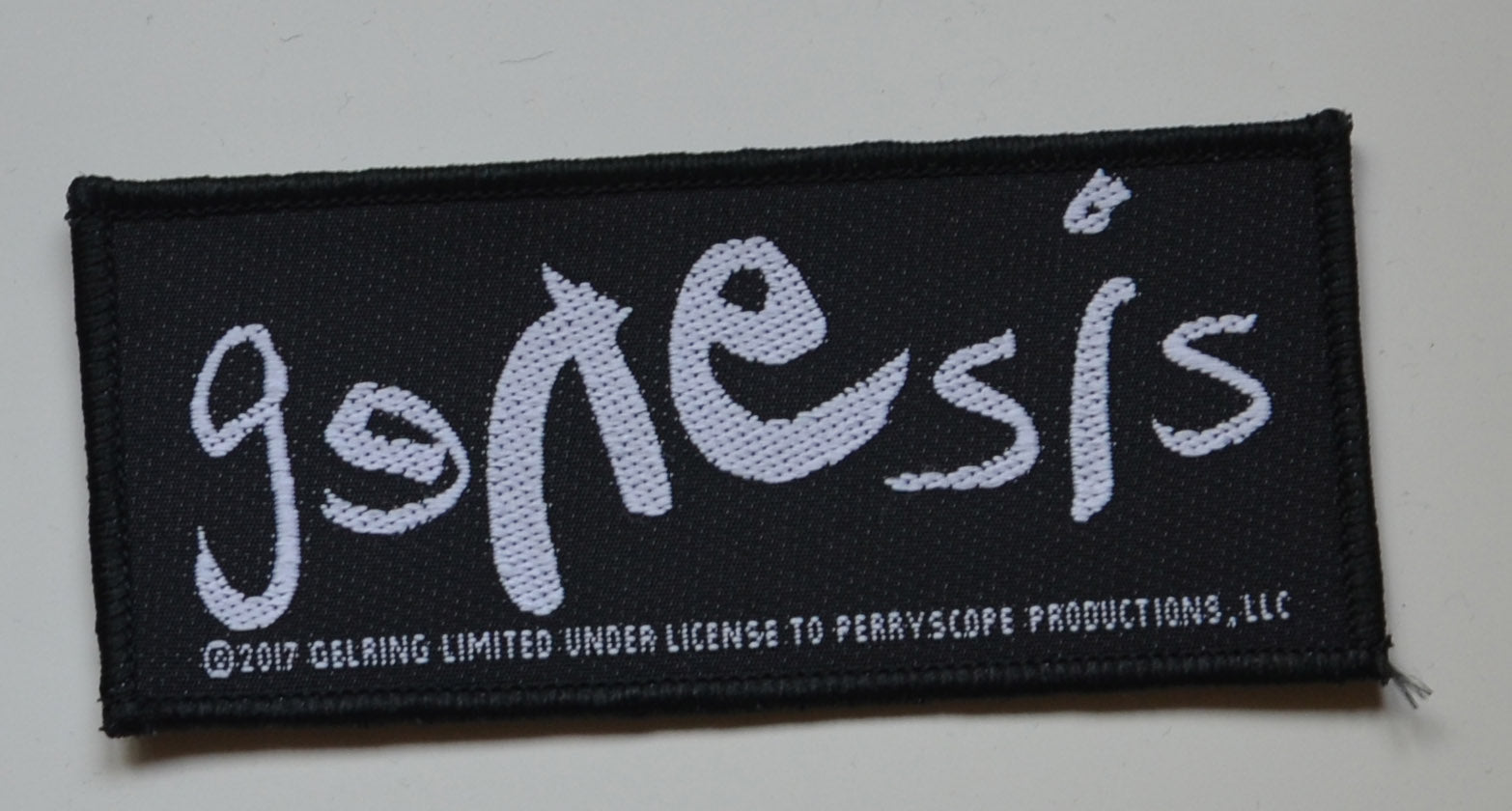 GENESIS - Logo 10,2 cm x 4,6 cm - Patch