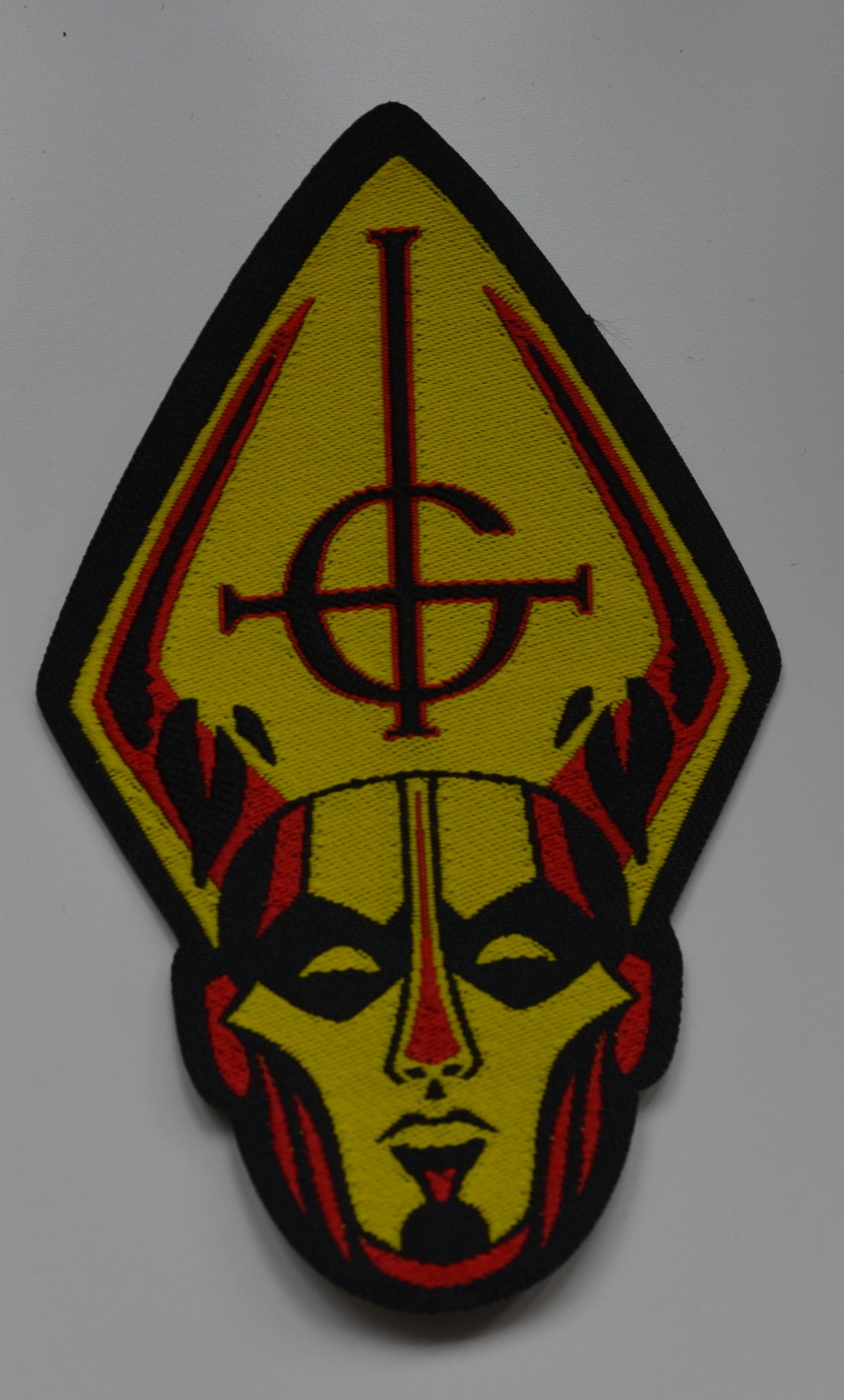 GHOST - Papa Head - 6,6 x 10,4 cm - Patch