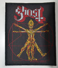 GHOST - The Vitruvian Ghost - 8,5 cm x 10,7 cm - Patch