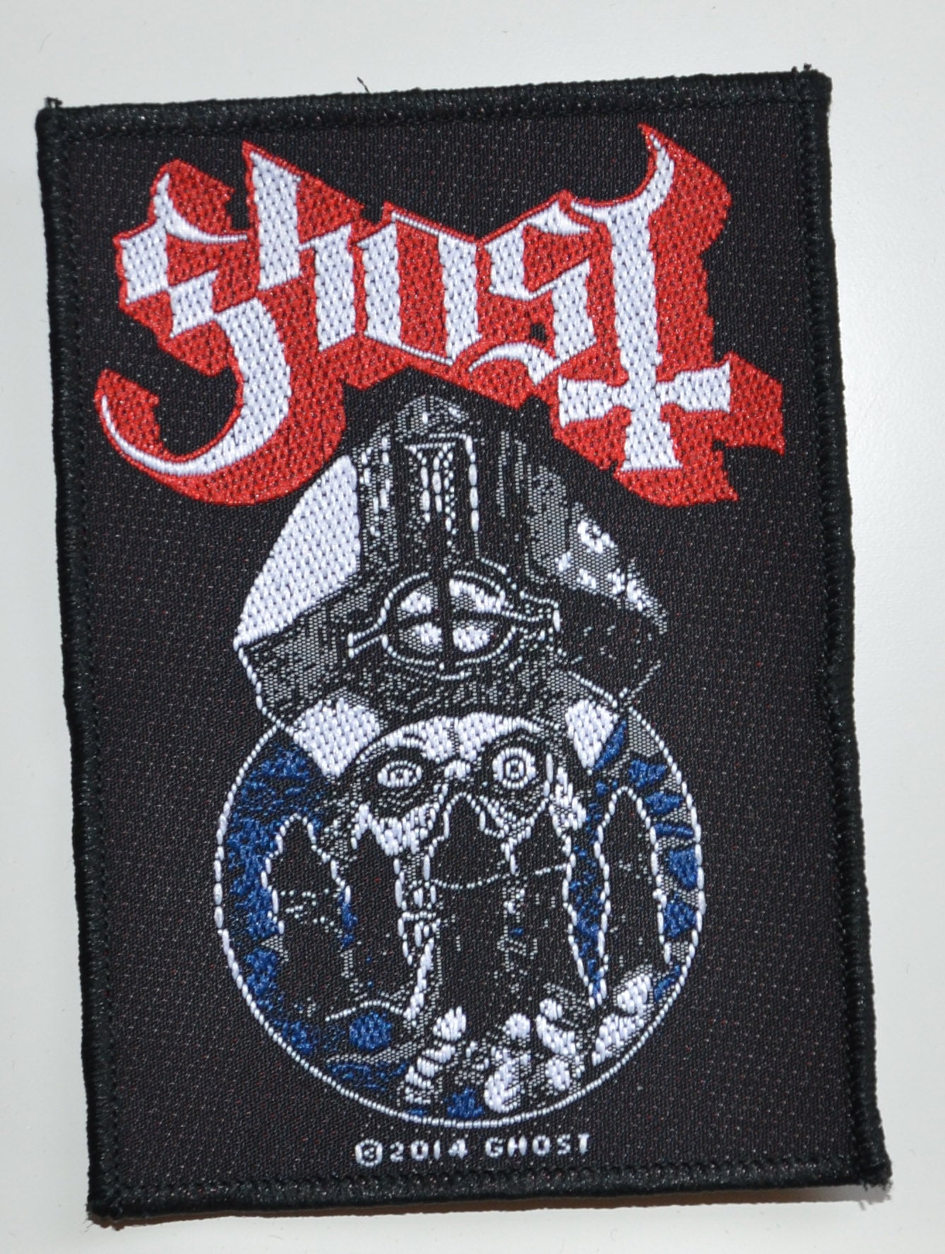 GHOST - Warriors - 7,8 x 10,3 cm - Patch