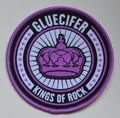 GLUECIFER - Crown Purple - 9,2 cm - Patch