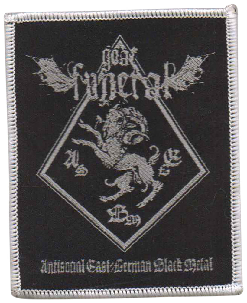 GOATFUNERAL - Antisocial East-German Black Metal - 8 x 9,8 cm - Patch