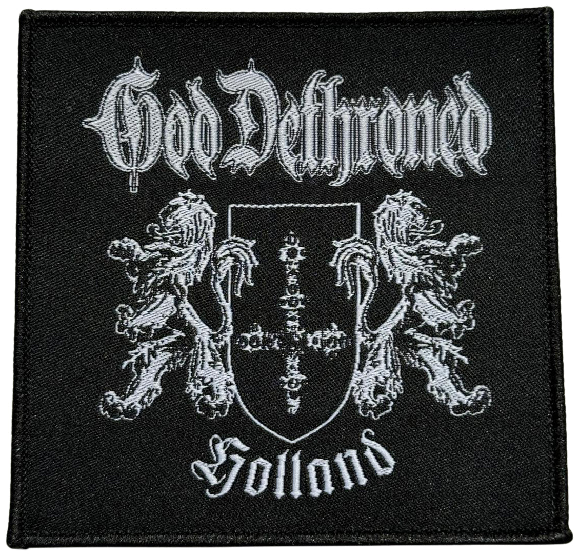 GOD DETHRONED - Holland - 9,9 x 10 cm - Patch