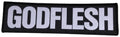 GODFLESH - Logo - 4,1 x 14,5 cm - Patch
