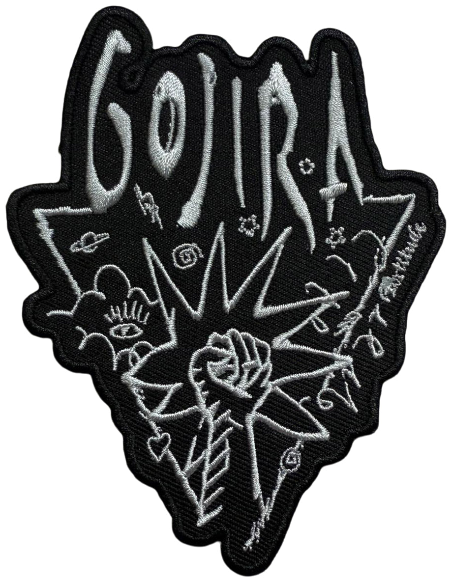 GOJIRA - Power Glove - 11 x 8,2 cm - Patch