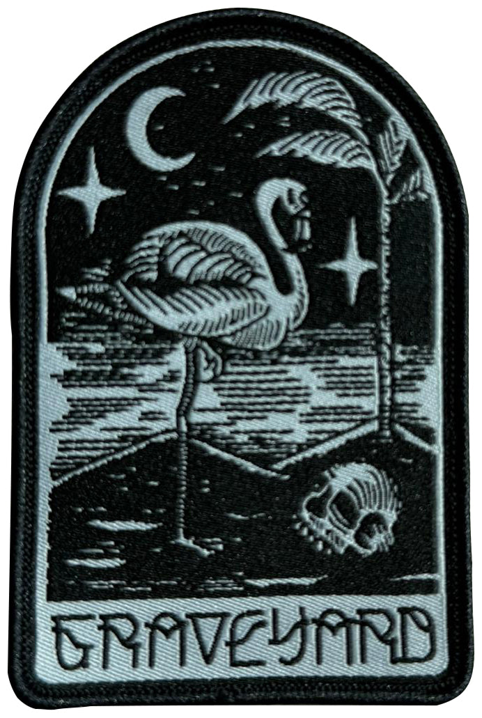 GRAVEYARD - Flamingo - 10,1 cm x 6,7 cm - Patch