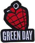GREEN DAY - Grenade Logo - 9,9 x 8 cm - Patch