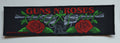 GUNS N ROSES - Logo / Roses - 19,6 cm x 5,4 cm - Patch
