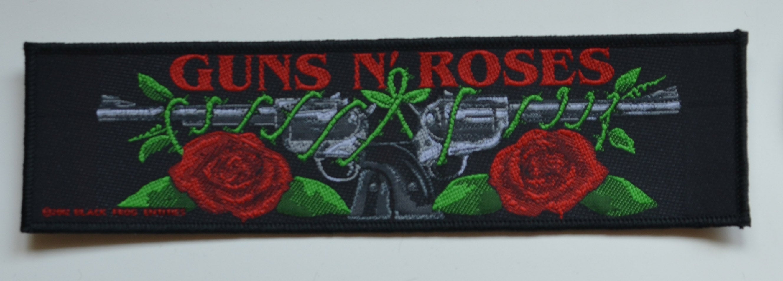 GUNS N ROSES - Logo / Roses - 19,6 cm x 5,4 cm - Patch