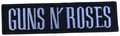 GUNS N ROSES - Text Logo - 2,6 x 9,9 cm - Patch