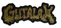 GUTALAX - Big Mustard Green Logo - 10,8 x 26,6 cm - Patch