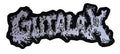 GUTALAX - Big White Logo - 10,8 x 26,6 cm - Patch