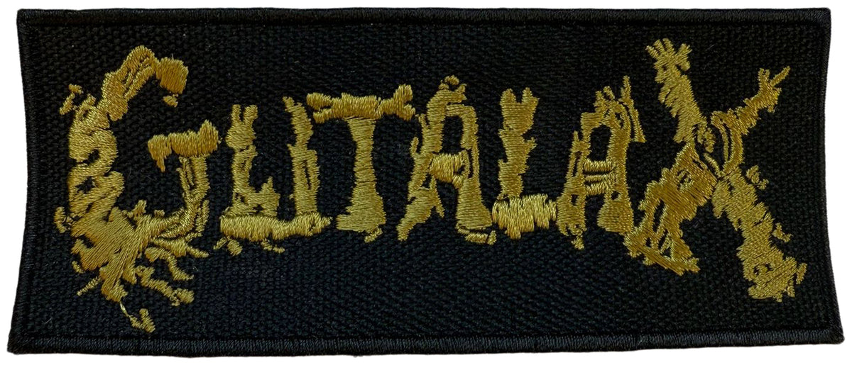 GUTALAX - Mustard Green Logo - 4,8 x 11,5 cm - Patch