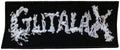 GUTALAX - White Logo - 4,8 x 11,5 cm - Patch