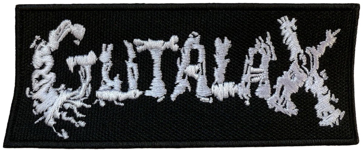 GUTALAX - White Logo - 4,8 x 11,5 cm - Patch