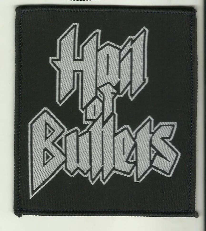 HAIL OF BULLETS - Logo - 11 cm x 9,5 cm - Patch