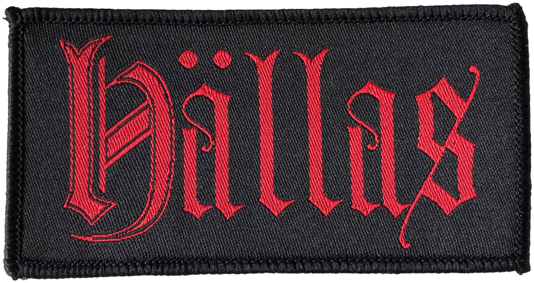 HÄLLAS - Red Logo - 4,9 cm x 9,8 cm - Patch