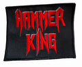 HAMMER KING - Logo Red - 8 x 9,9 cm - Patch