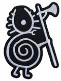 HEILUNG - Warrior Snail - 7,9 x 5,3 cm - Patch