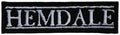 HEMDALE - Logo - 3,4 x 12,7 cm - Patch