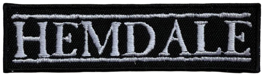 HEMDALE - Logo - 3,4 x 12,7 cm - Patch