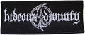 HIDEOUS DIVINITY - Logo - 4,7 cm x 11,9 cm ( White Logo ) - Patch