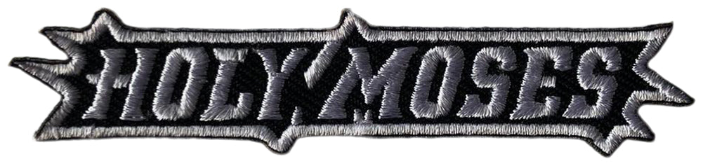 HOLY MOSES - Logo Cut Out - 2,3 x 10 cm - Patch