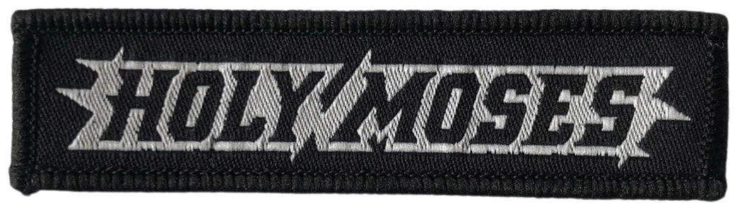 HOLY MOSES - Logo - 2,5 x 9,7 cm - Patch
