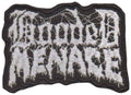 HOODED MENACE - Logo - 9,2 x 6,5 cm - Patch