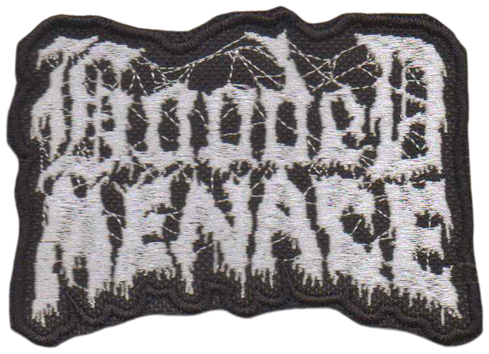 HOODED MENACE - Logo - 9,2 x 6,5 cm - Patch